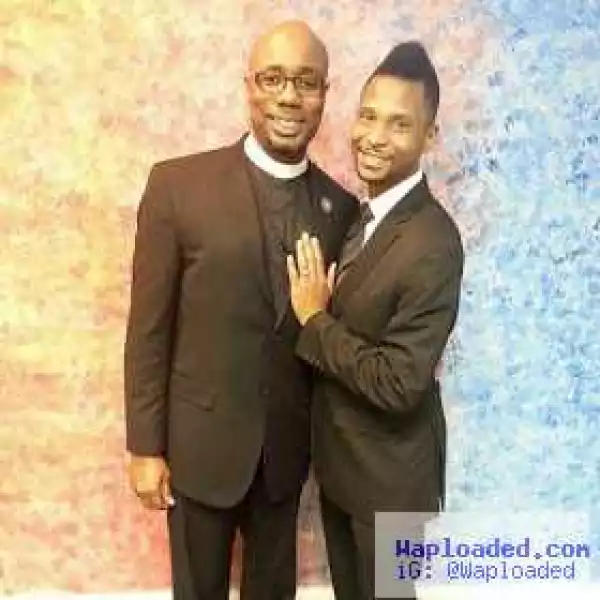 "God is Love. We are not ashamed of our love" says gay pastor and his partner